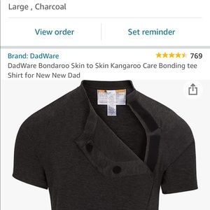 Skin to Skin Bonding Shirt for Dads (or moms)